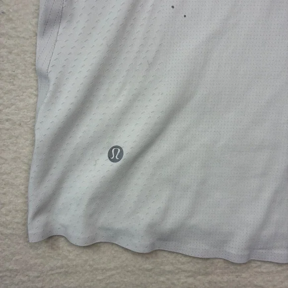 Lululemon Sculpt Tank Top Women Large White Sleeveless Shirt Workout Gym Stretch - Picture 3 of 7
